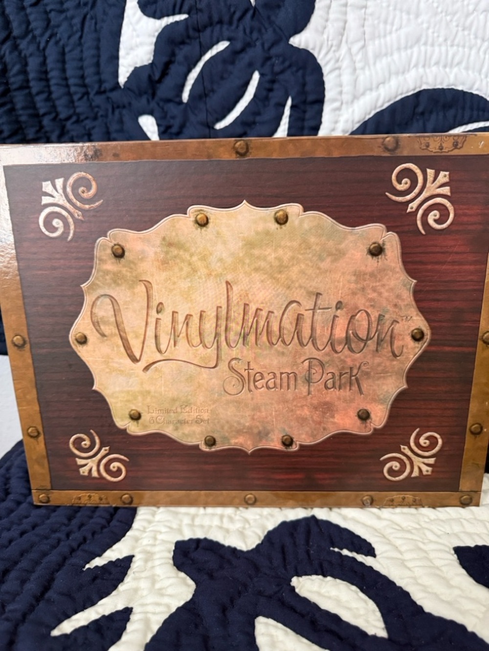 2011 Disney Vinylmation 3'' Steam Park Punk Limited Edition Figures Set